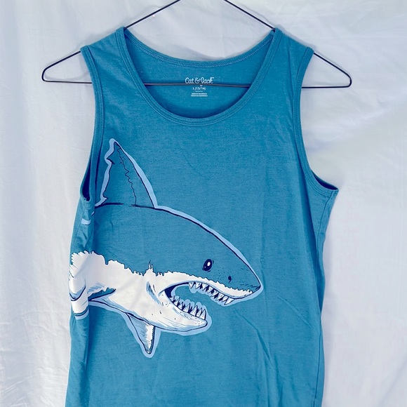 Cat & Jack Shark Tank Top - Picture 1 of 2